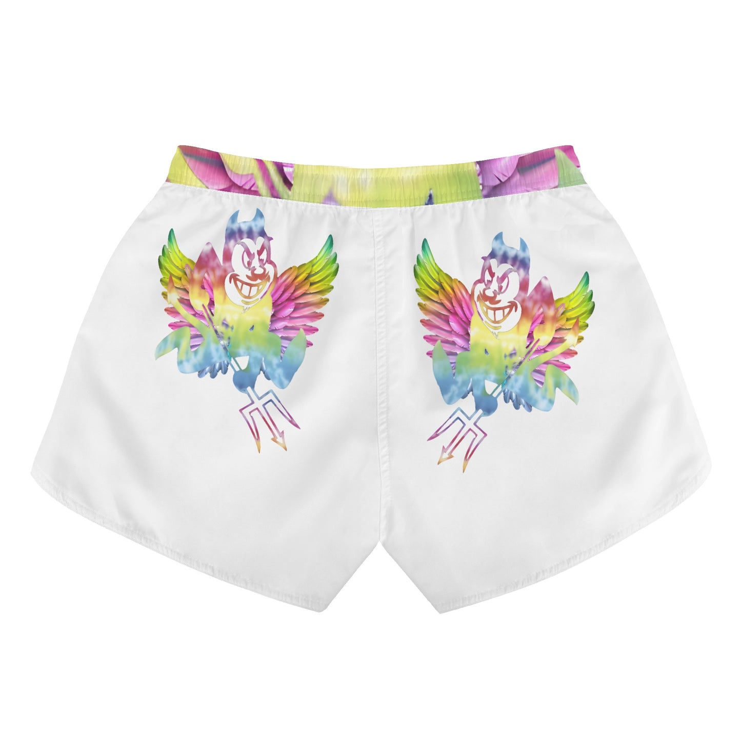 Sun Devil S.O.S Tie-Die Edition Womens White Shorts