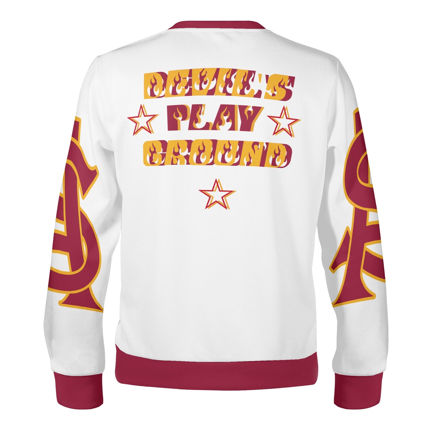 Sun Devil S.O.S Stars Edition White Unisex Crewneck Sweatshirt