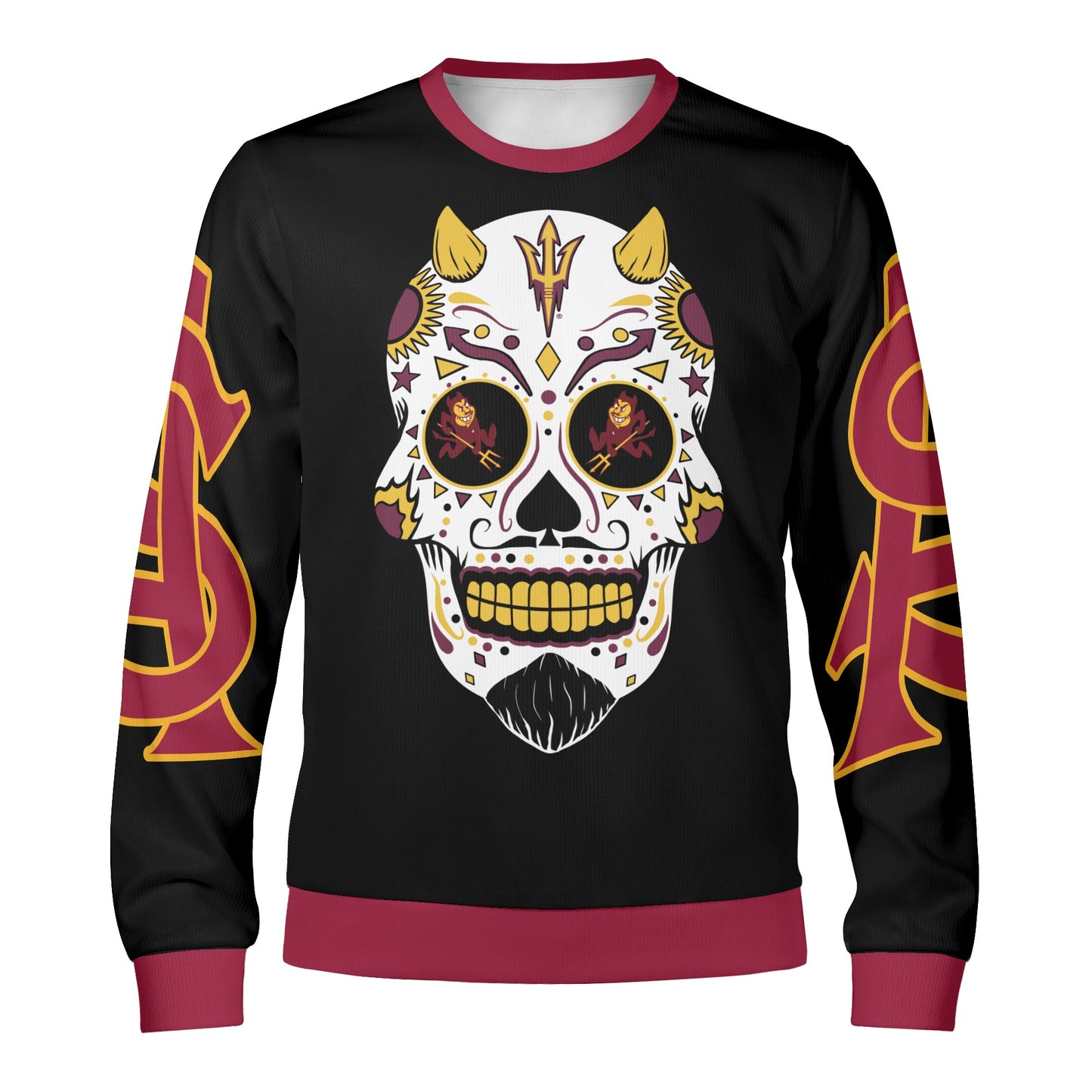 Sun Devil S.O.S Stars Edition Black Unisex Crewneck Sweatshirt