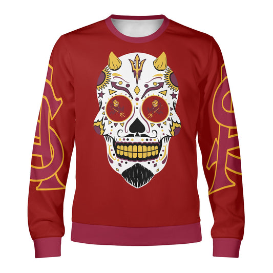 Sun Devil S.O.S Stars Edition Maroon Unisex Crewneck Sweatshirt