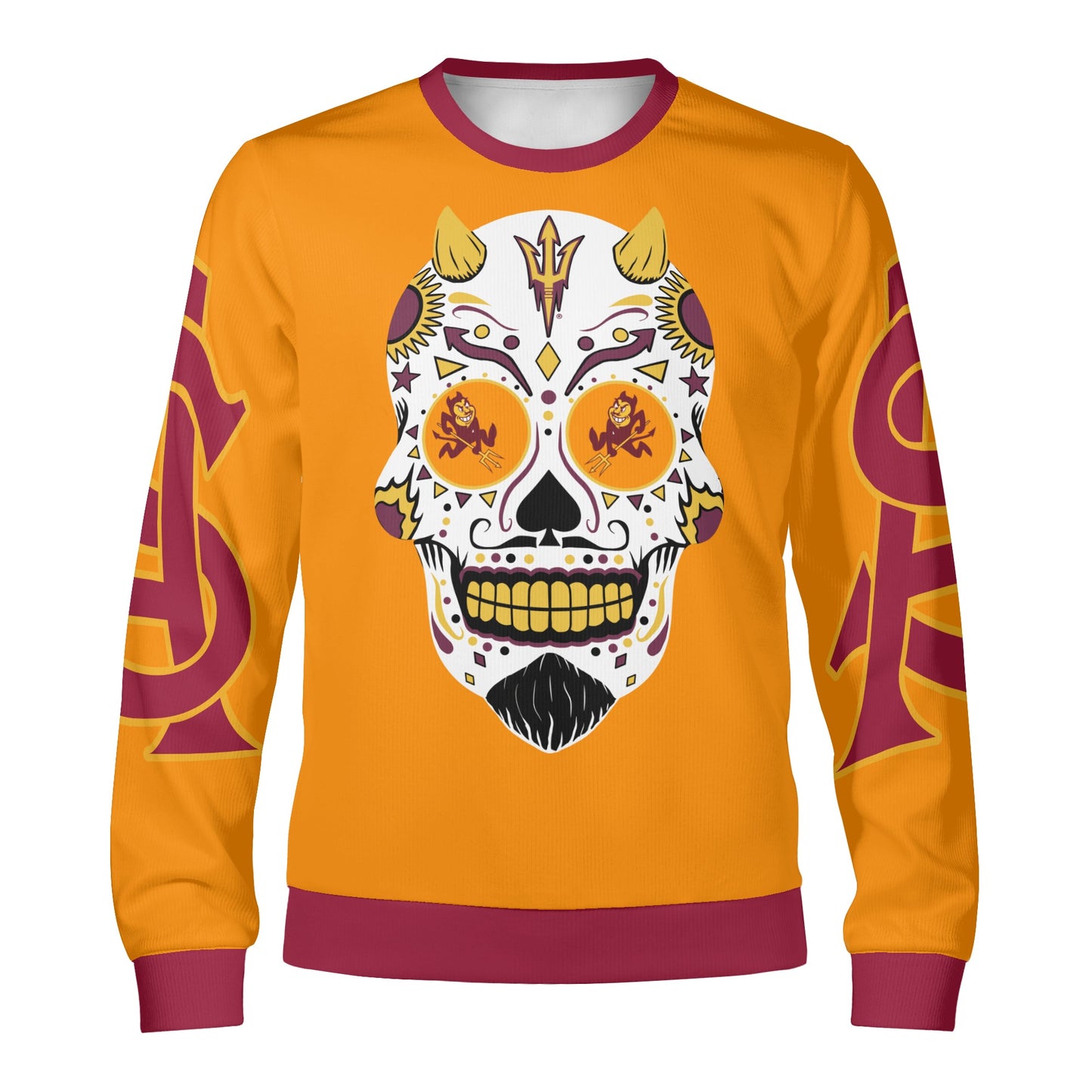 Sun Devil S.O.S Stars Edition Orange Unisex Crewneck Sweatshirt