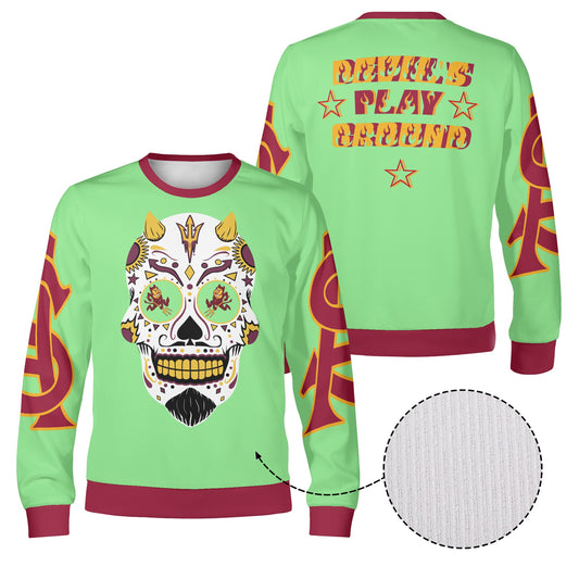 Sun Devil S.O.S Stars Edition Mint Green Unisex Crewneck Sweatshirt