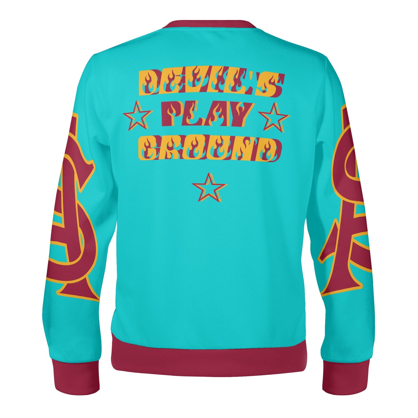 Sun Devil S.O.S Stars Edition Turquoise Unisex Crewneck Sweatshirt