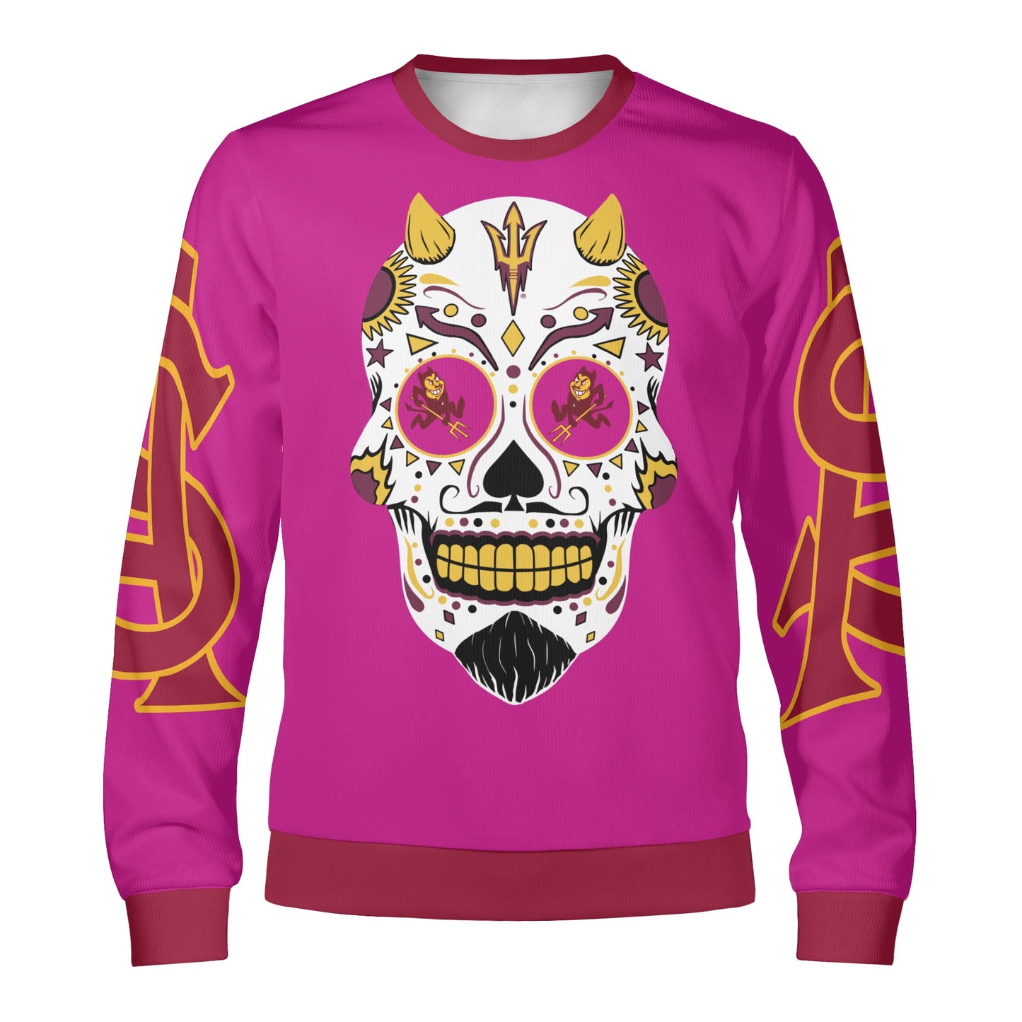 Sun Devil S.O.S Stars Edition Purple Unisex Crewneck Sweatshirt