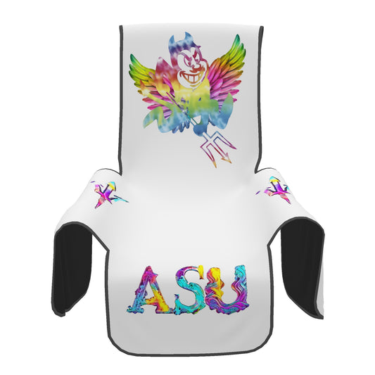 Sun Devil S.O.S Tie-Die Edition 23 Inch White Sofa Protector Cover