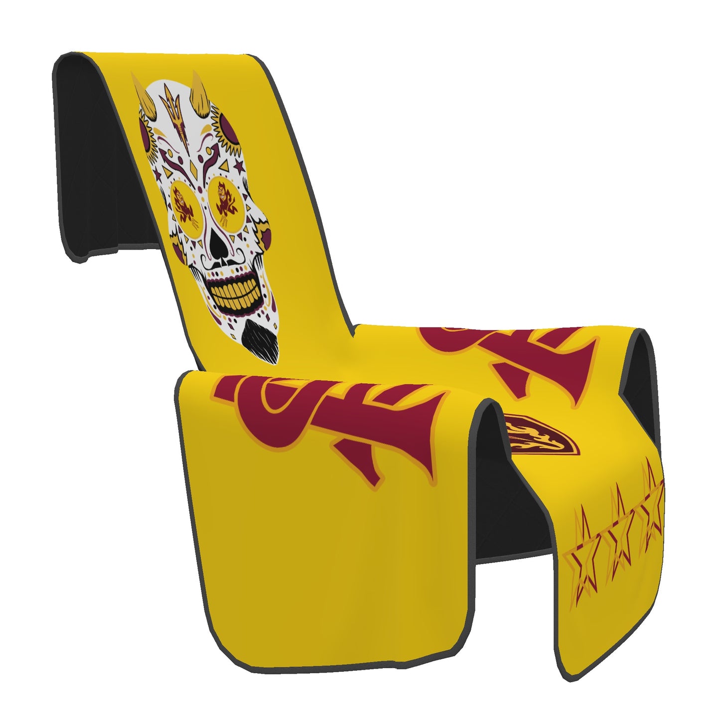 Sun Devil S.O.S Edition 23 Inch Gold Sofa Protector Cover