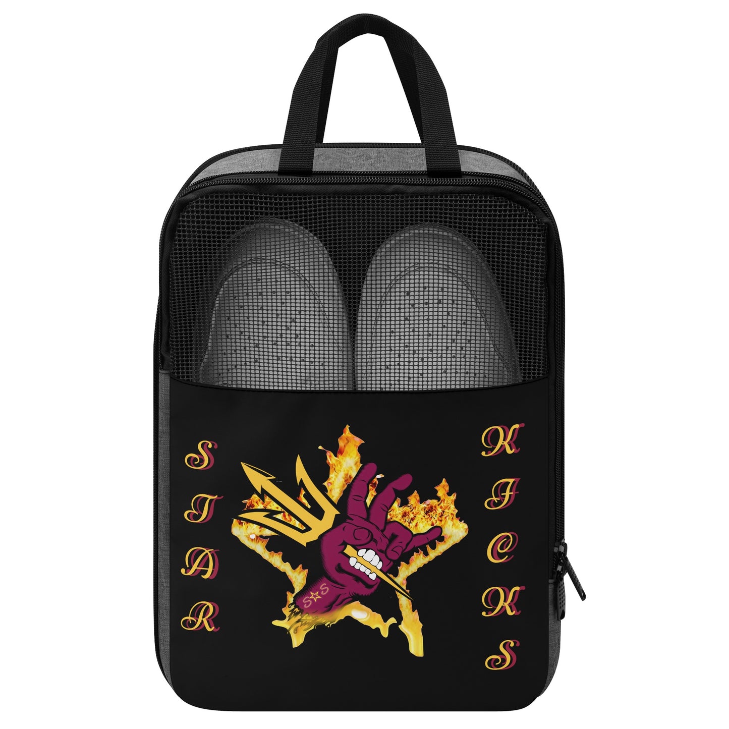 Sun Devil Forks Up Edition Mens Star Slides