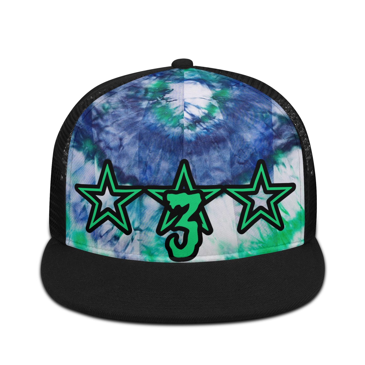 Star Duck 3 Tie-Die Limited Edition Snapback Trucker Hat