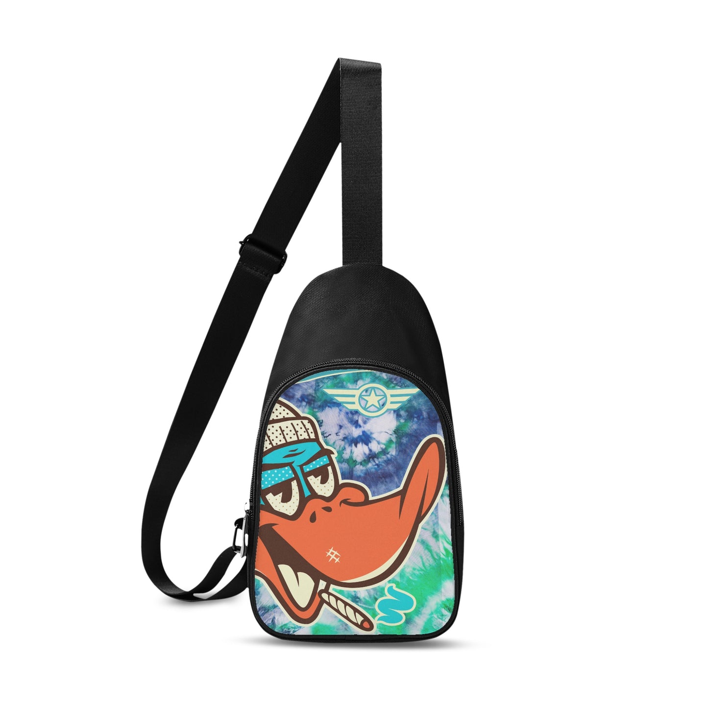 Star Duck 3 Tie Die Limited Edition Chest Bag