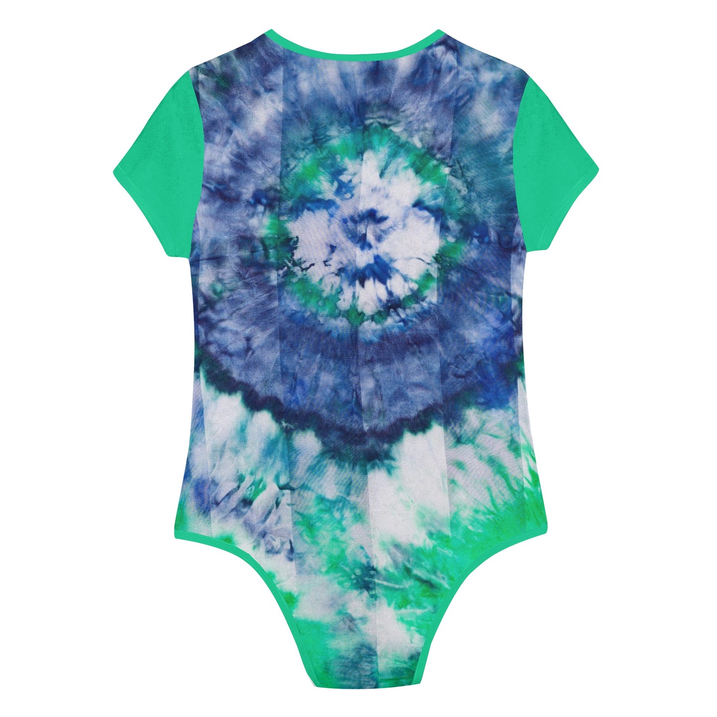 Star Duck 3 Tie-Die Limited Edition Womens Soft Short Sleeve Bodysuit