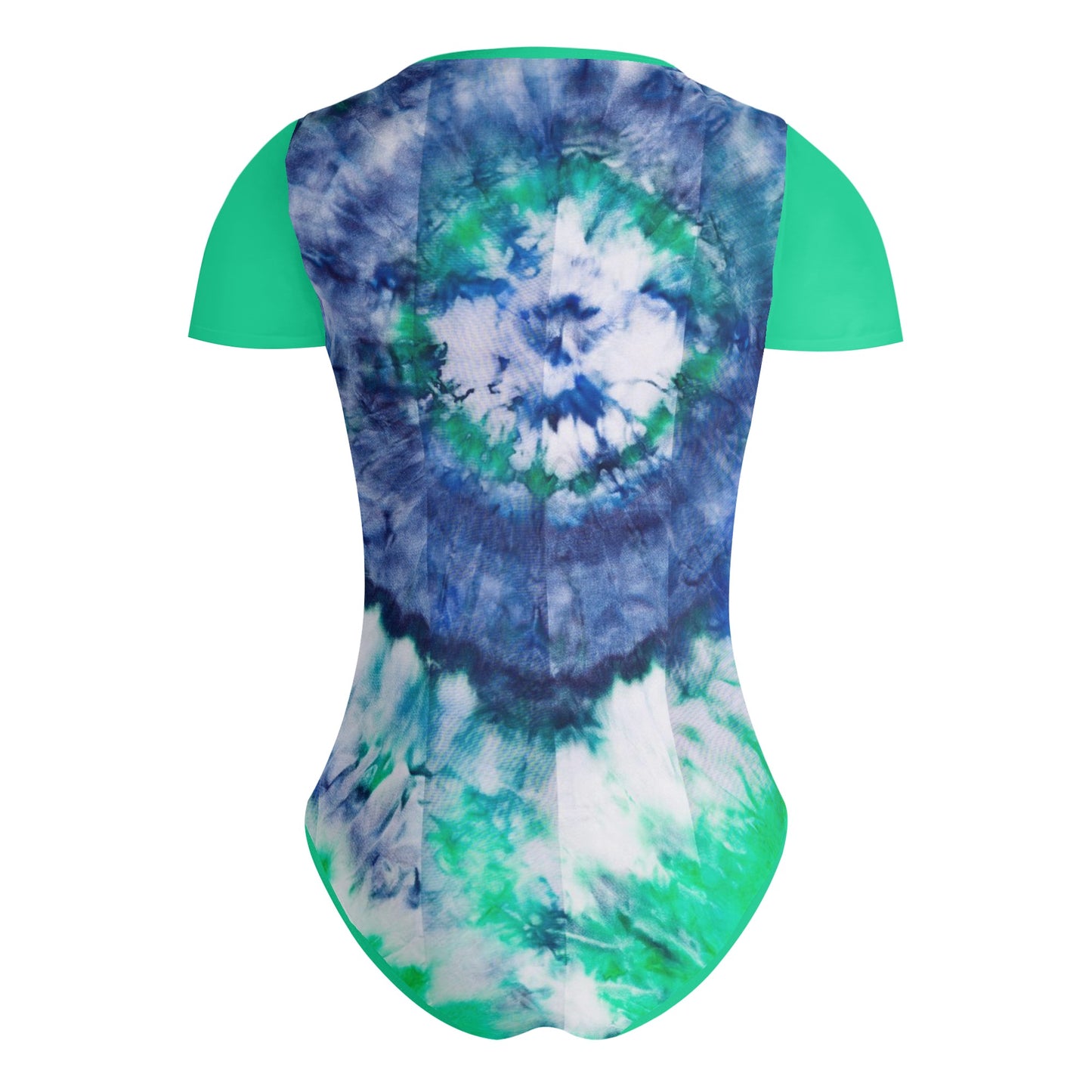 Star Duck 3 Tie-Die Limited Edition Womens Soft Short Sleeve Bodysuit