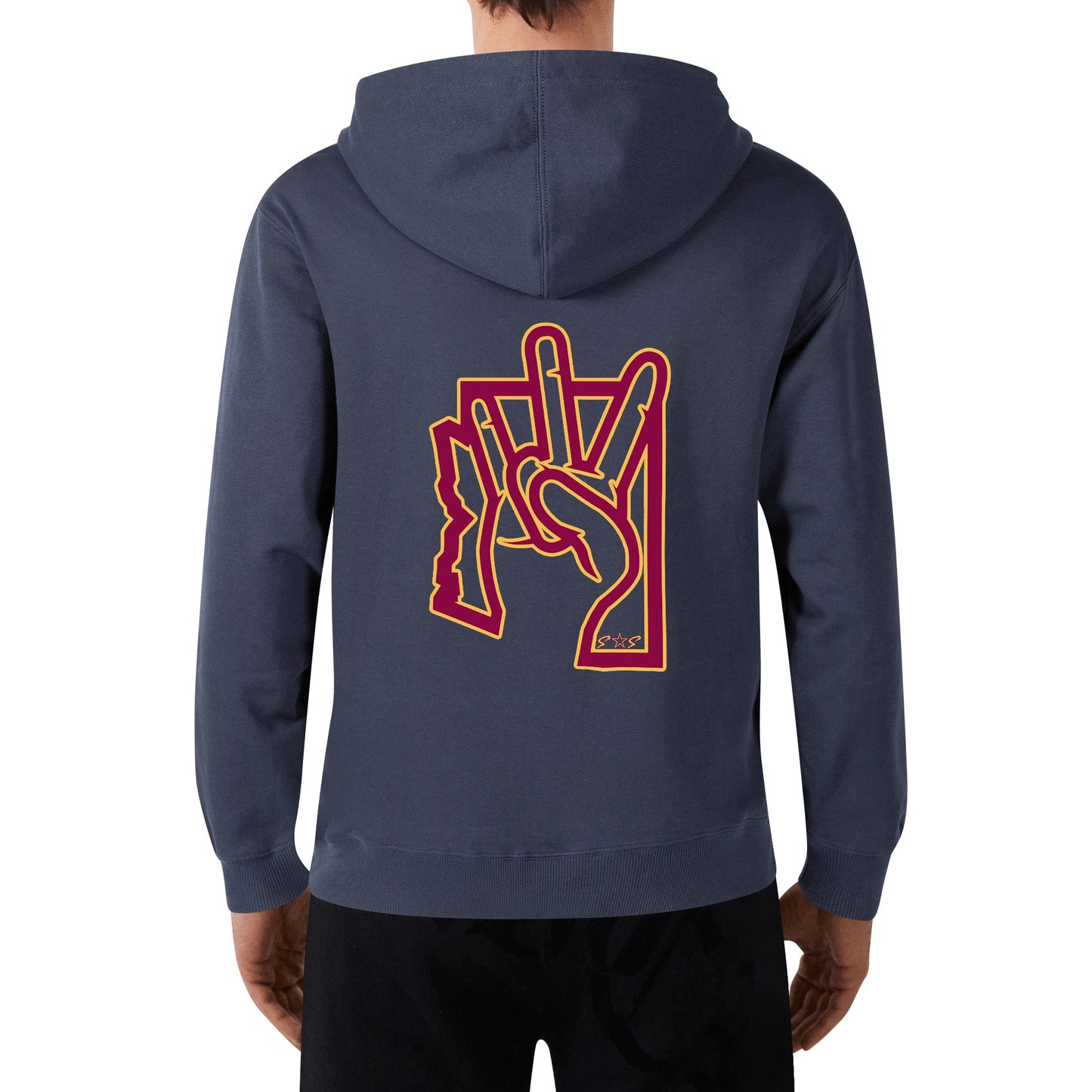 Sun Devil Forks Up Edition Adult Cotton Hoodie