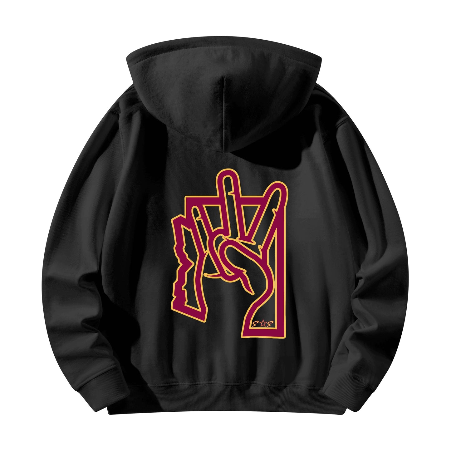 Sun Devil Forks Up Edition Adult Cotton Hoodie