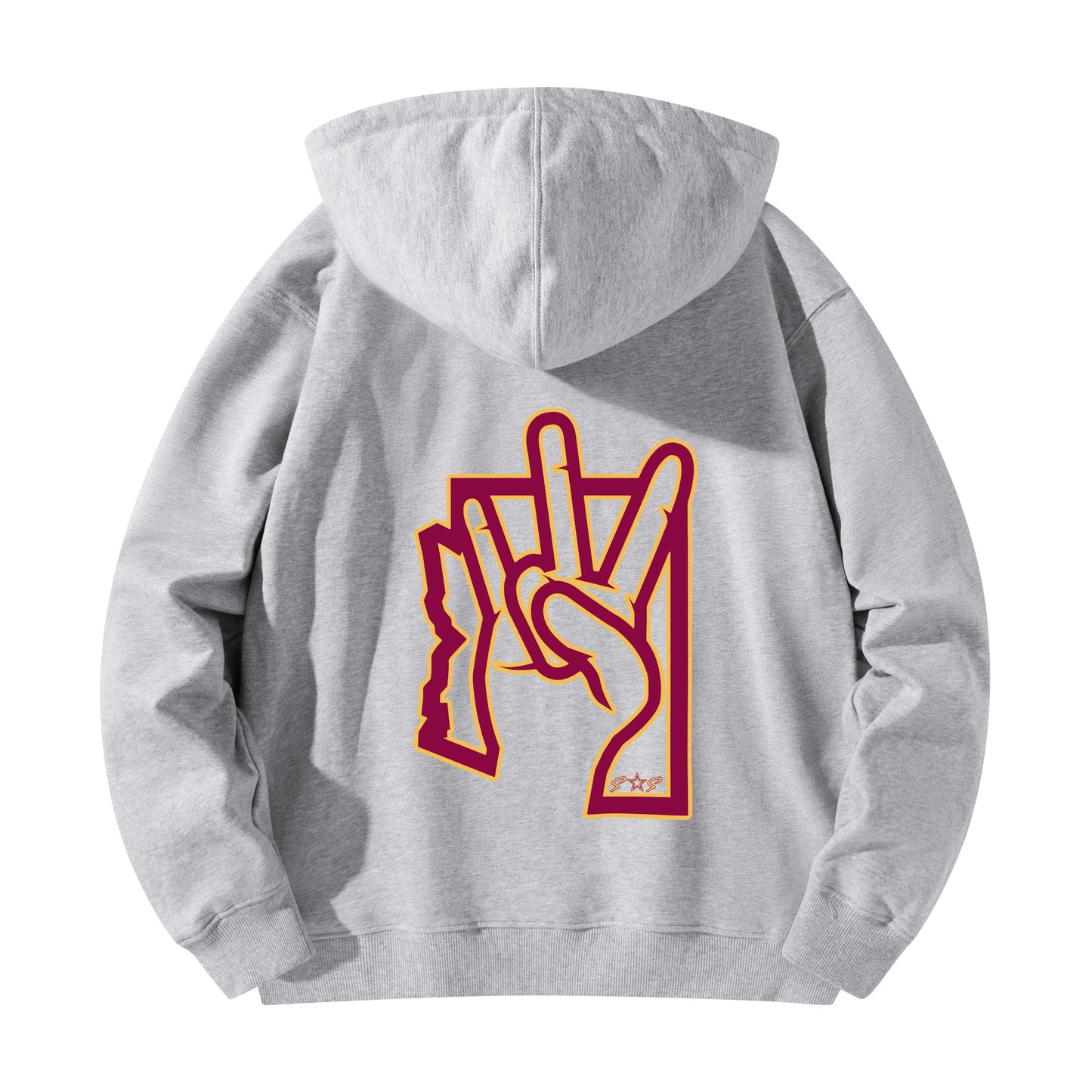 Sun Devil Forks Up Edition Adult Cotton Hoodie