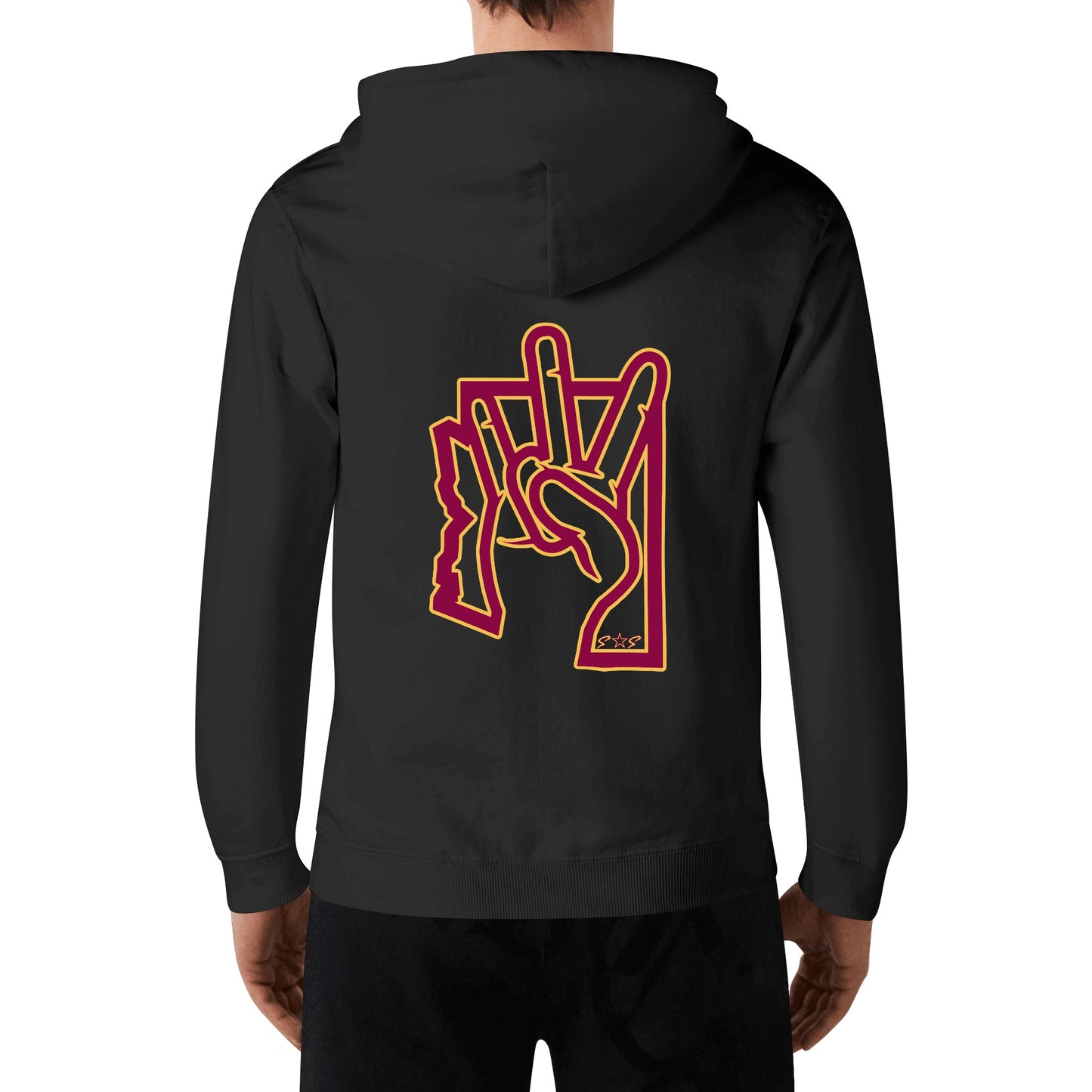 Sun Devil Forks Up Edition Adult Cotton Hoodie