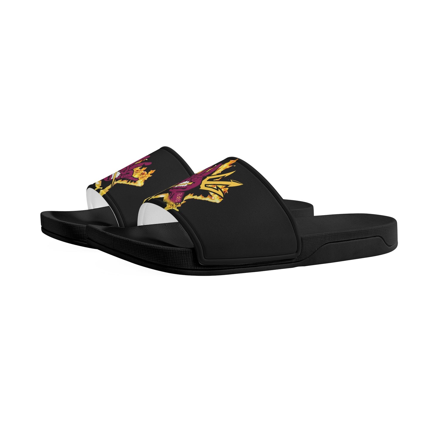 Sun Devil Forks Up Edition Mens Star Slides