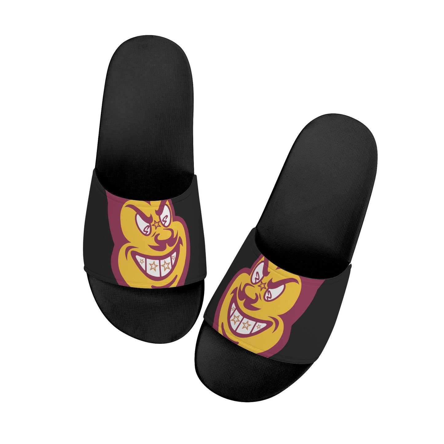 Sun Devil S.O.S Sparky Edition Mens Black Star Slides