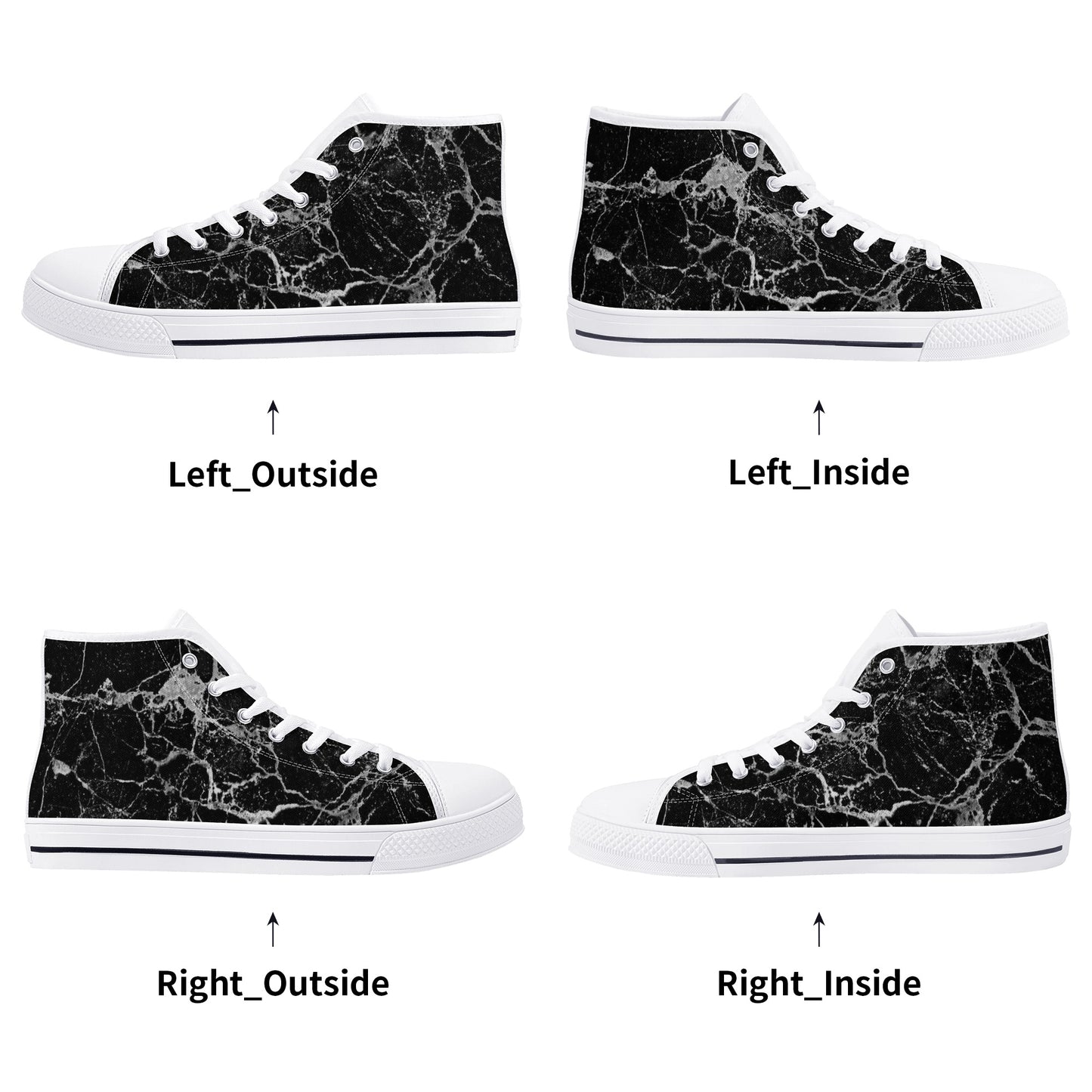 Money Man D.G.D.E (Dont Grind, Dont Eat) S.O.S Edition Mens High Top Star Kicks