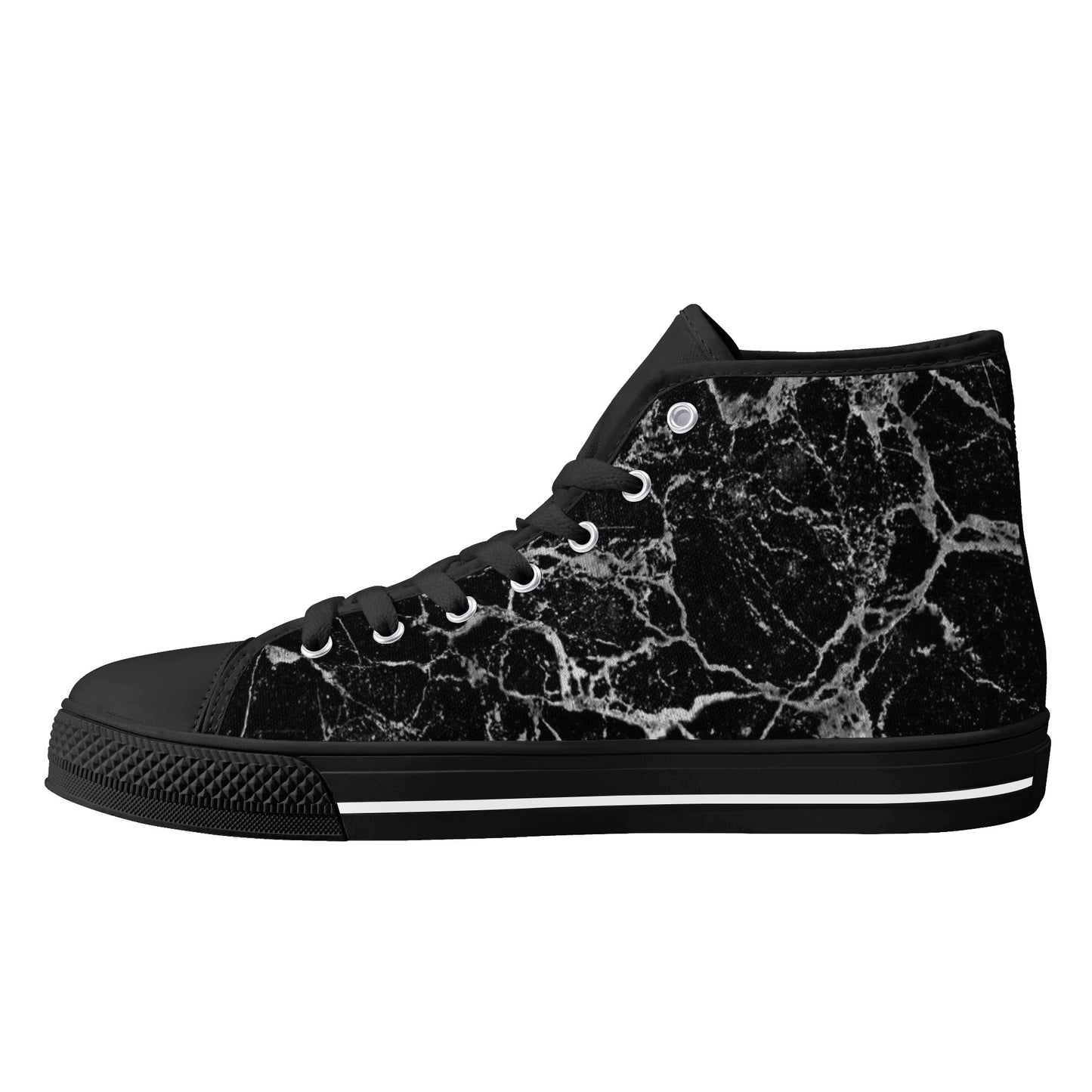 Money Man D.G.D.E (Dont Grind, Dont Eat) S.O.S Edition Mens High Top Star Kicks