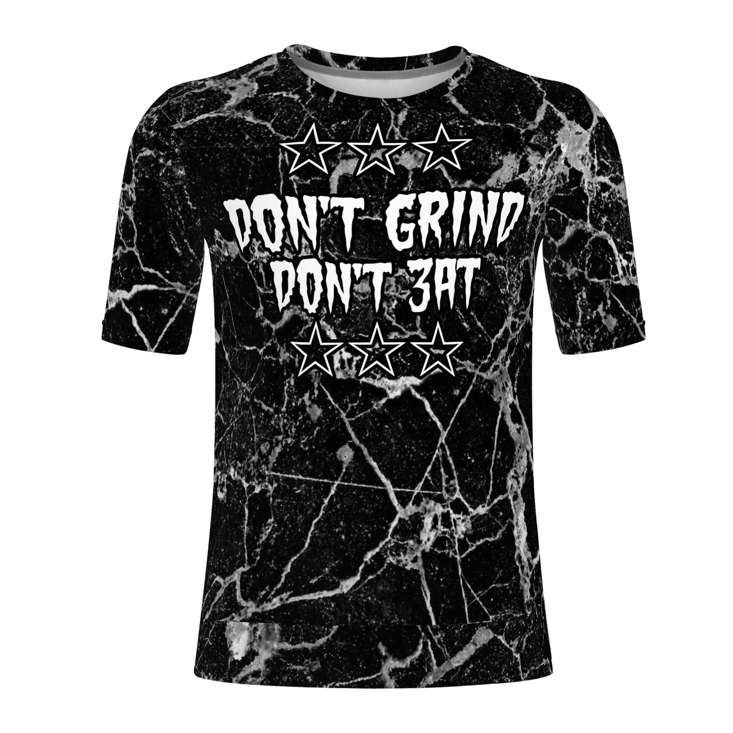 Money Man D.G.D.E (Dont Grind, Dont Eat) S.O.S Edition Mens Black T-shirts