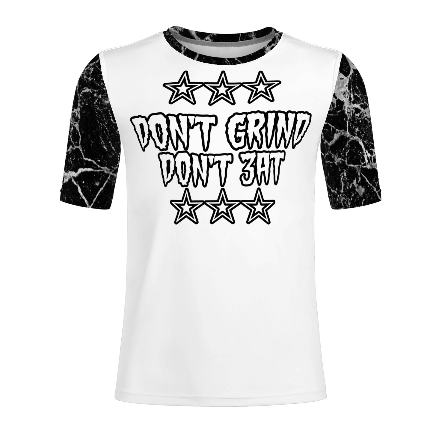 Money Man D.G.D.E (Dont Grind, Dont Eat) S.O.S Edition Mens White T-shirts