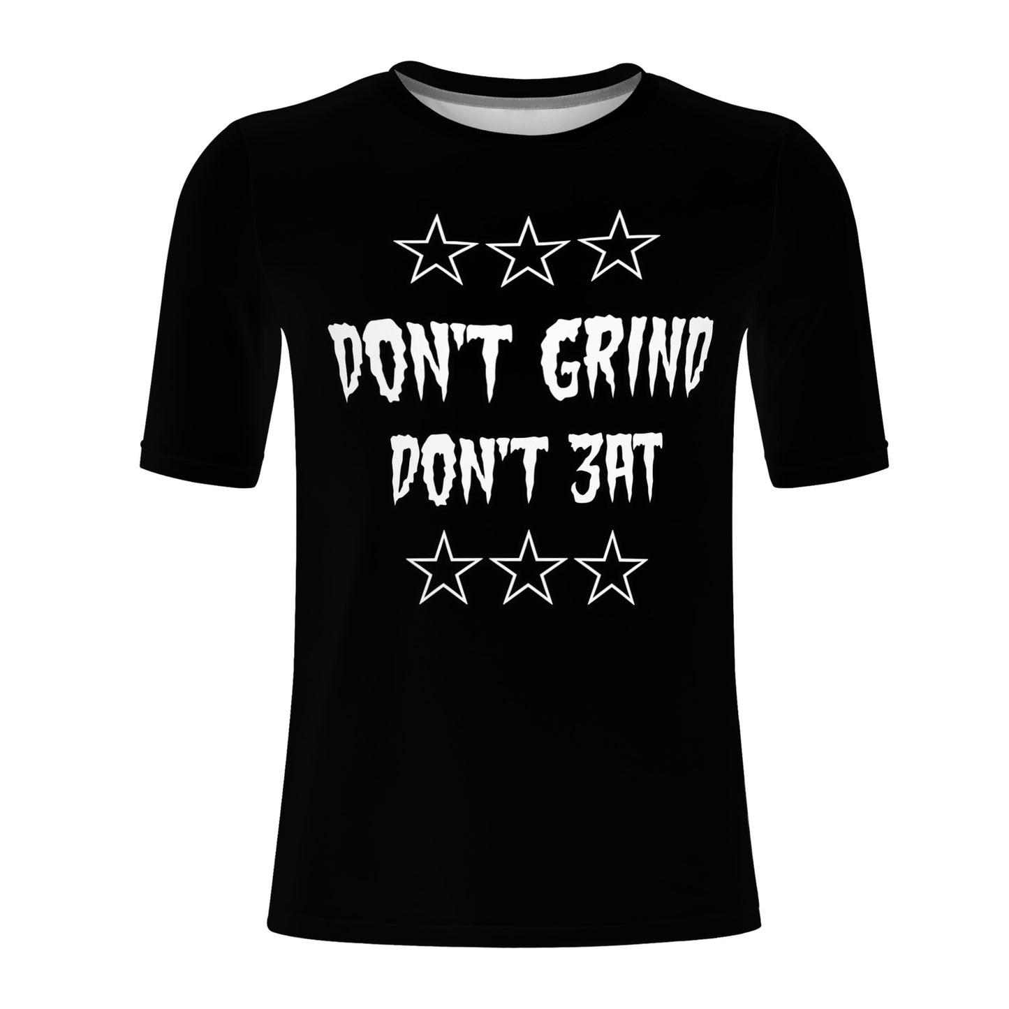 Money Man D.G.D.E (Dont Grind, Dont Eat) Mens Black T-shirts