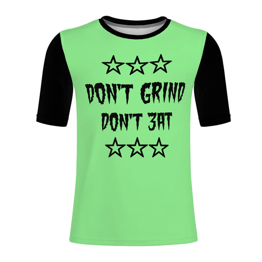 Money Man D.G.D.E (Dont Grind, Dont Eat) Mens Mint Green T-shirts