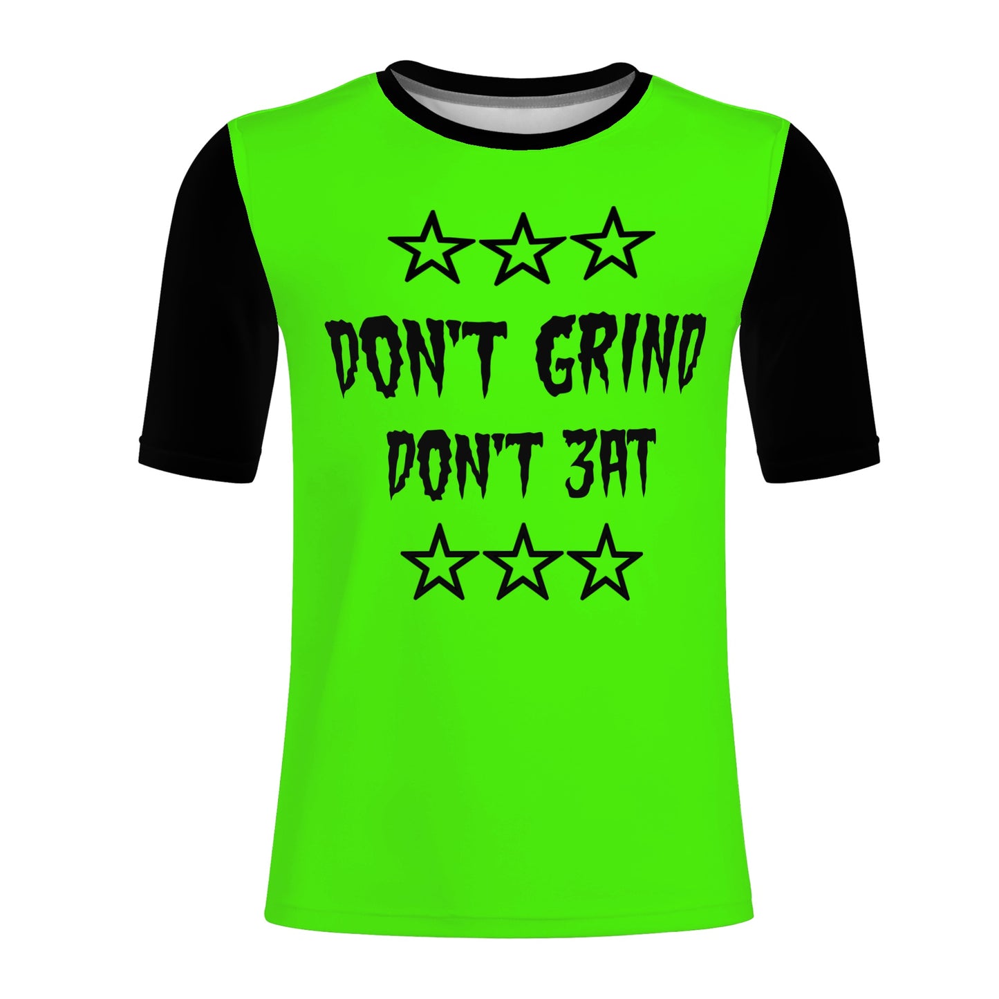 Money Man D.G.D.E (Dont Grind, Dont Eat) Mens Goo Green T-shirts