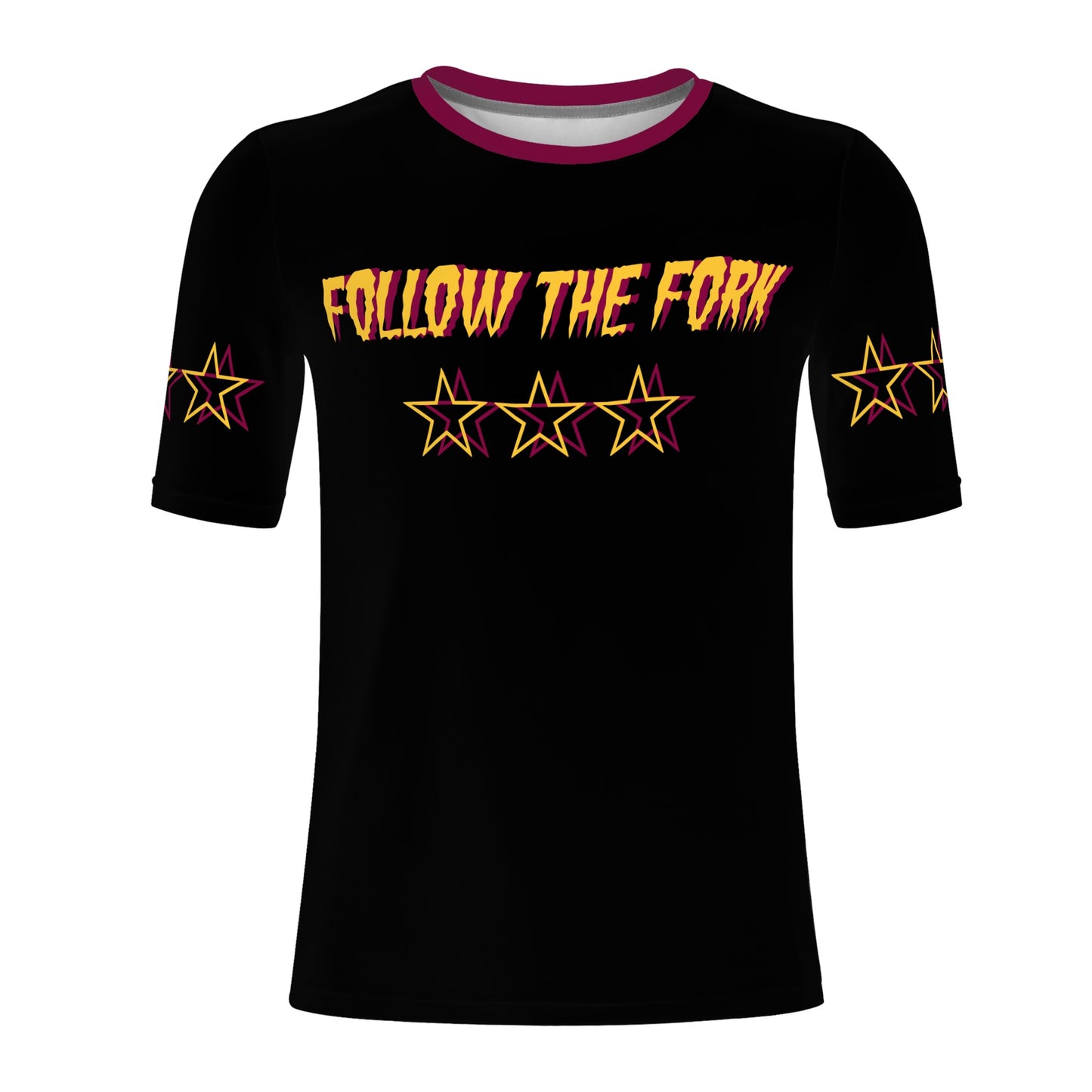 Sun Devil Follow The Fork Mens Black T-shirts