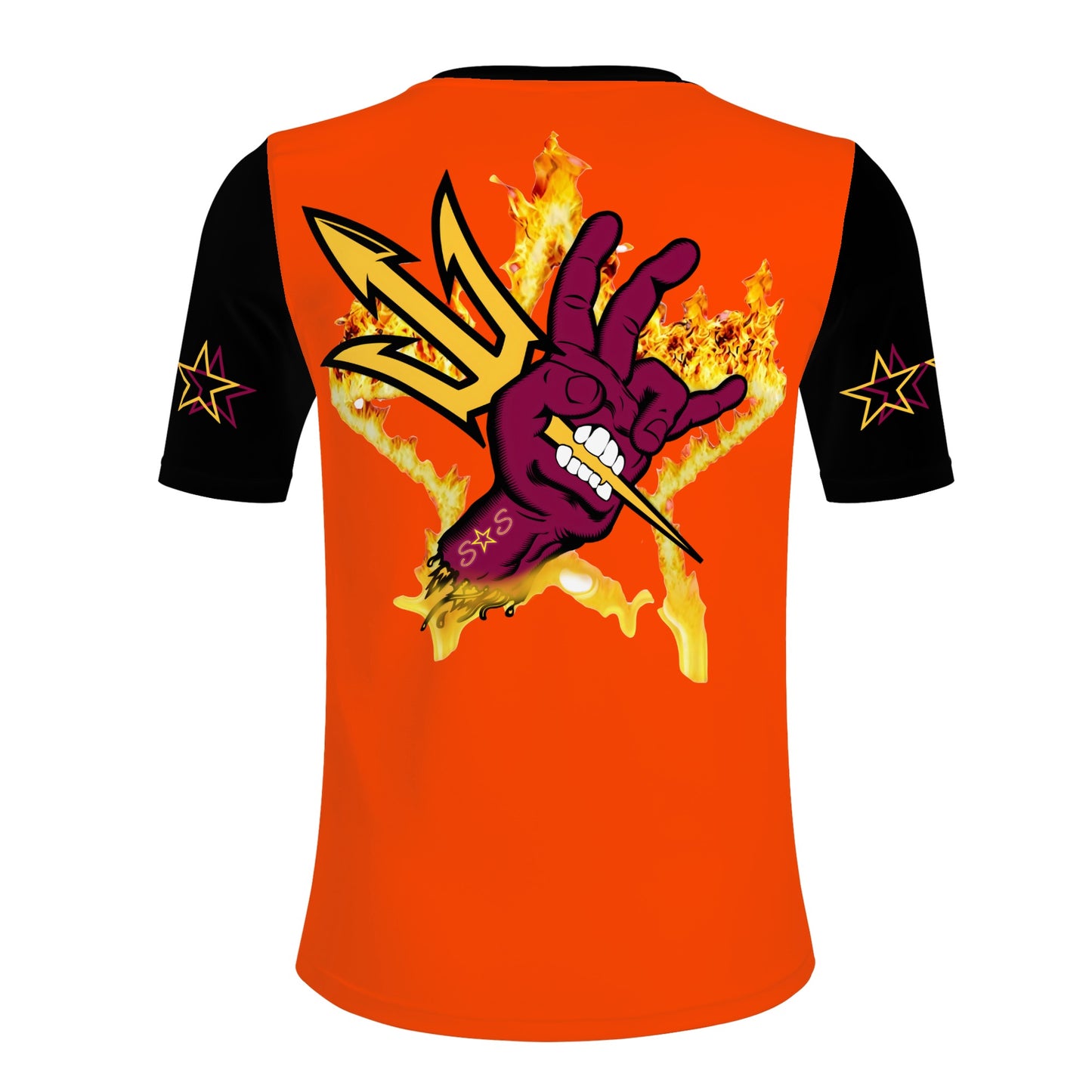 Sun Devil Follow The Fork Mens DarkOrange/Black T-shirts