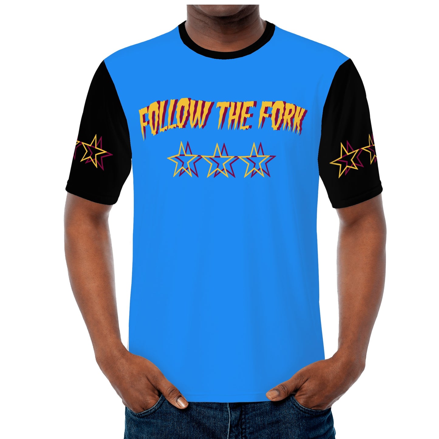 Sun Devil Follow The Fork Mens Blue/Black T-shirts