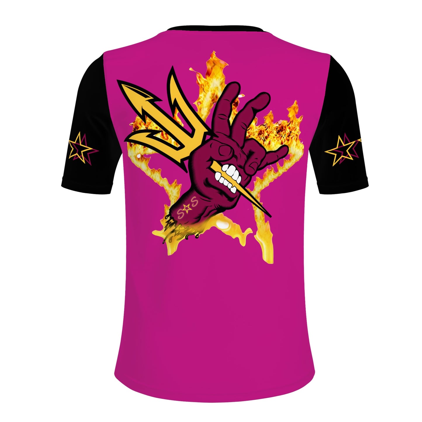 Sun Devil Follow The Fork Mens Purple/Black  T-shirts