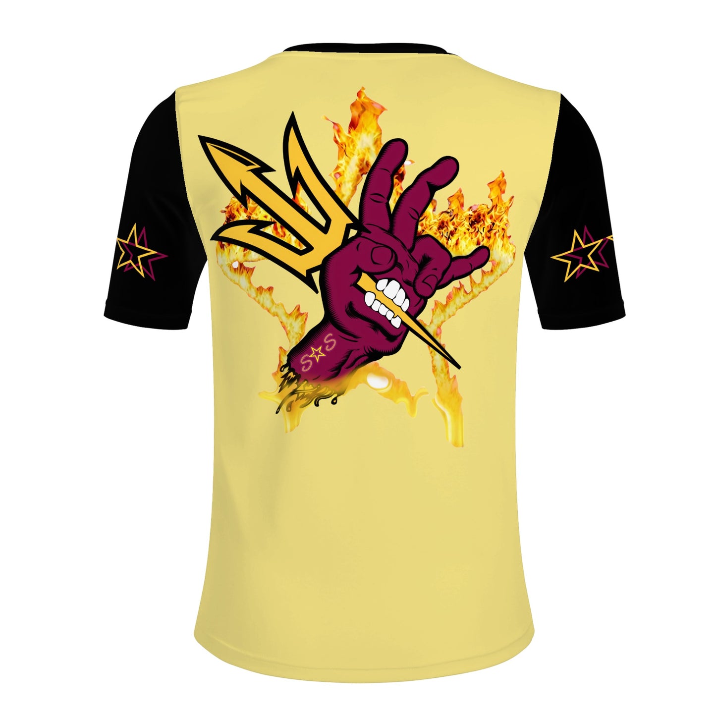 Sun Devil Follow The Fork Mens Tan/Black T-shirts