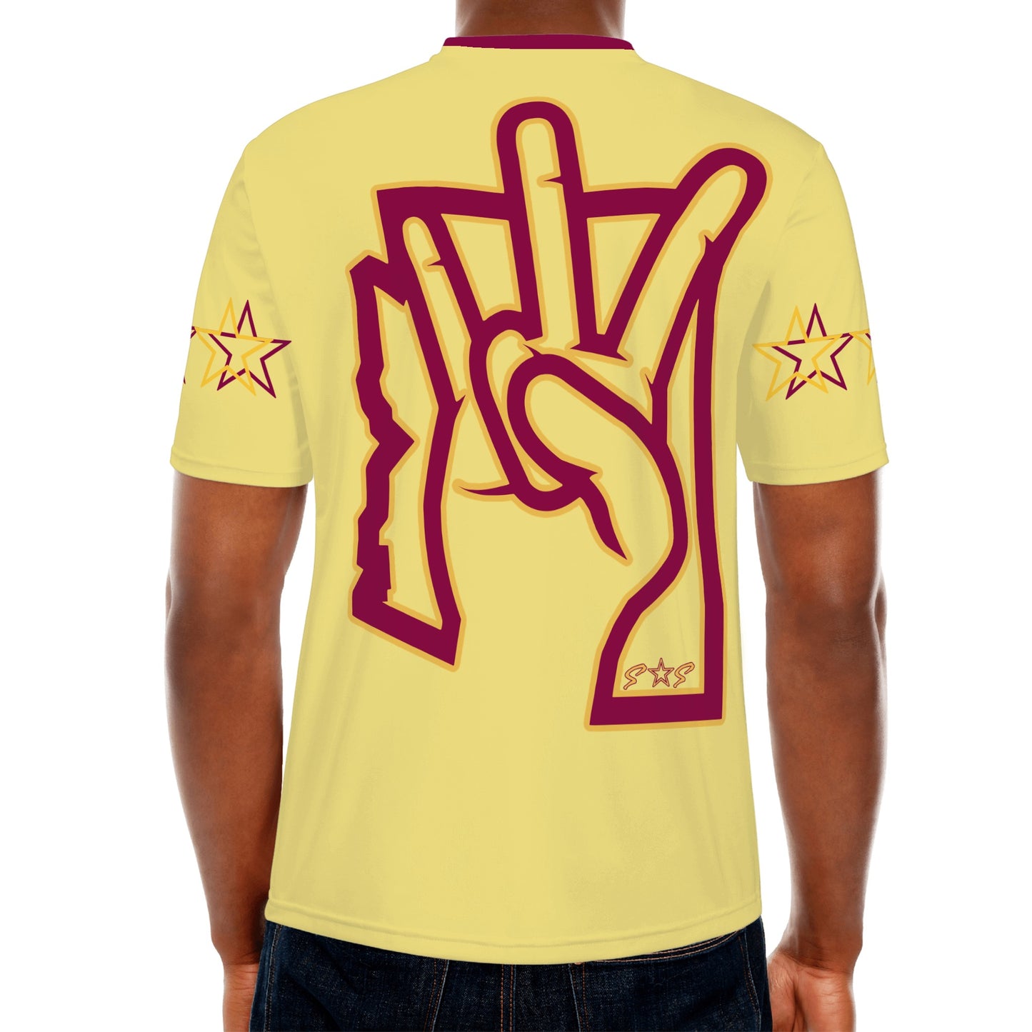 Sun Devil ForkZona S.O.S Edition Mens Tan T-shirts