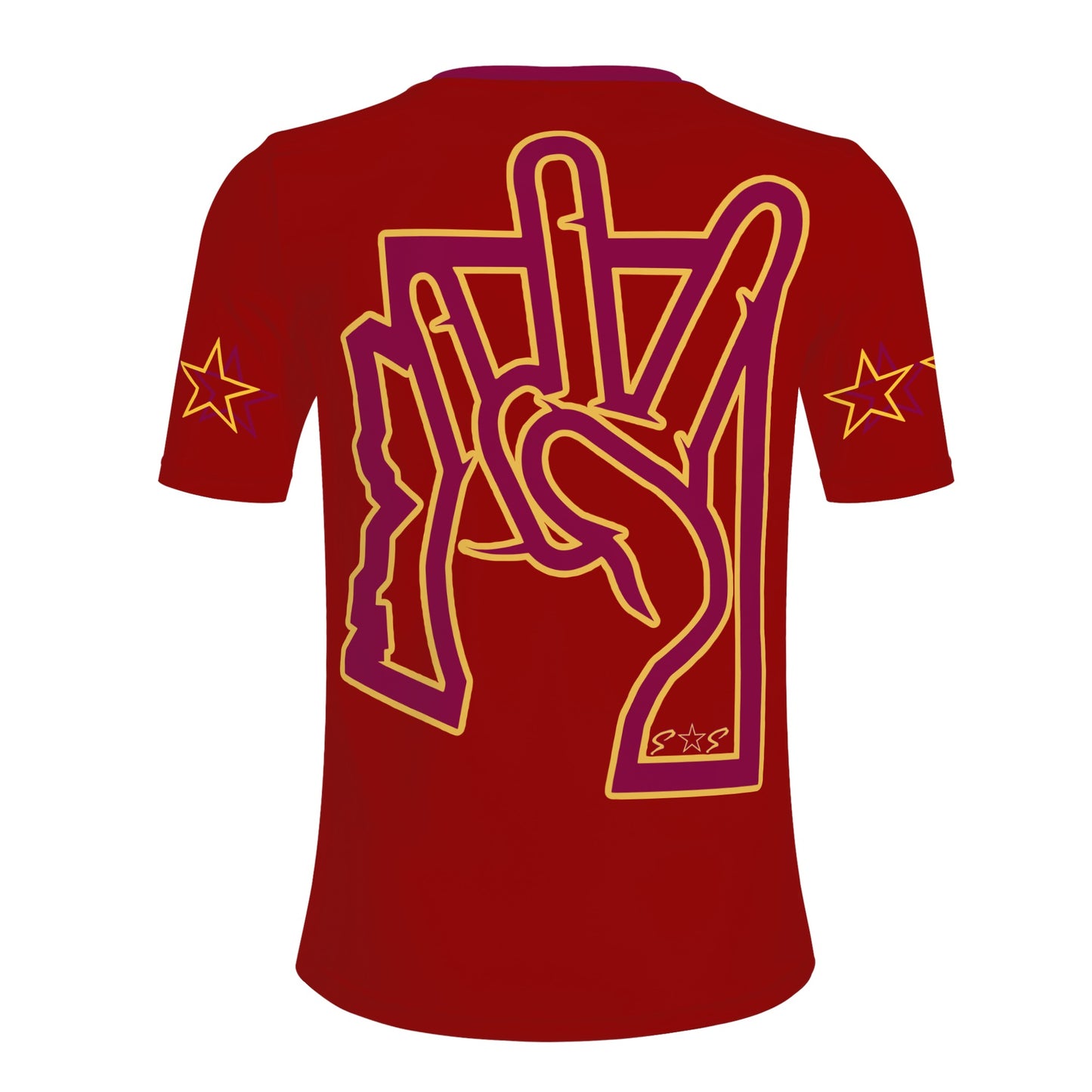 Sun Devil ForkZona S.O.S Edition Mens Maroon T-shirts