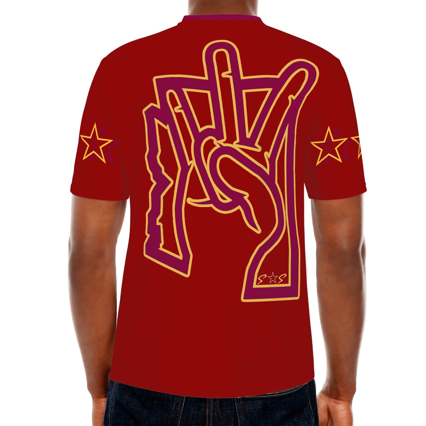 Sun Devil ForkZona S.O.S Edition Mens Maroon T-shirts