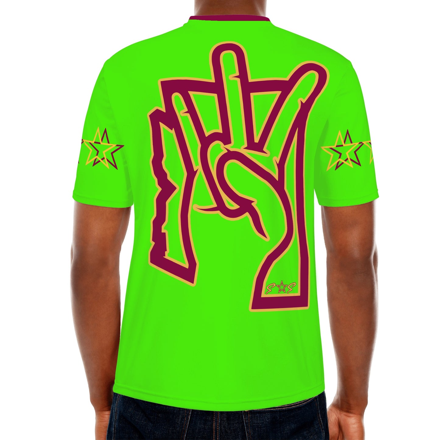 Sun Devil ForkZona S.O.S Edition Mens Goo Green T-shirts