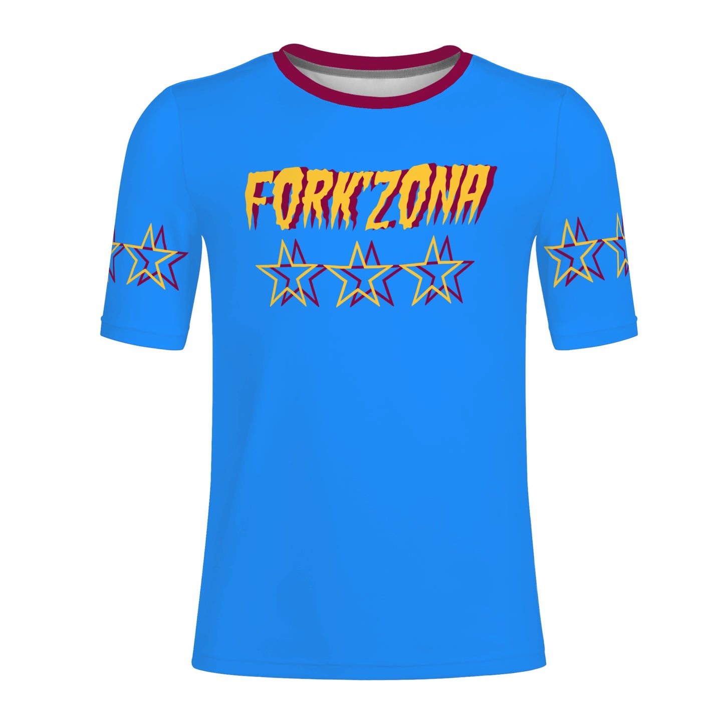 Sun Devil ForkZona S.O.S Edition Mens Blue T-shirts