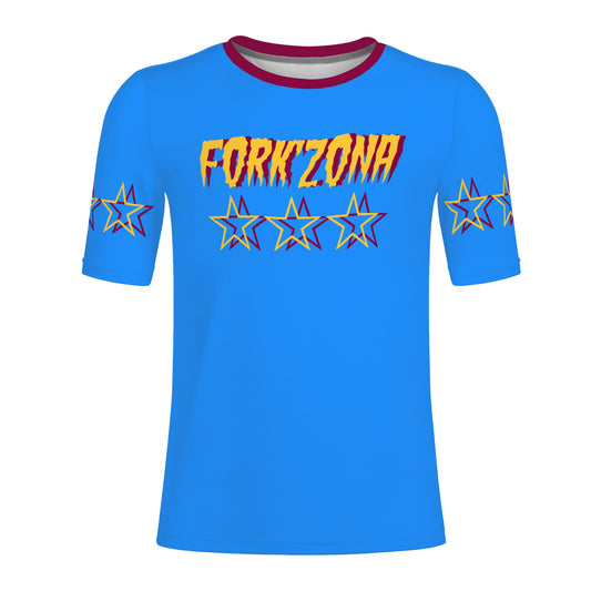 Sun Devil ForkZona S.O.S Edition Mens Blue T-shirts