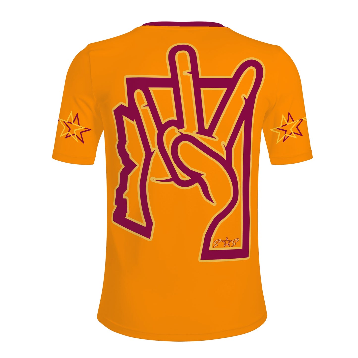 Sun Devil ForkZona S.O.S Edition Mens Orange T-shirts