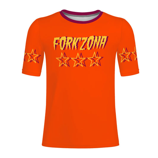 Sun Devil ForkZona S.O.S Edition Mens Dark Orange T-shirts