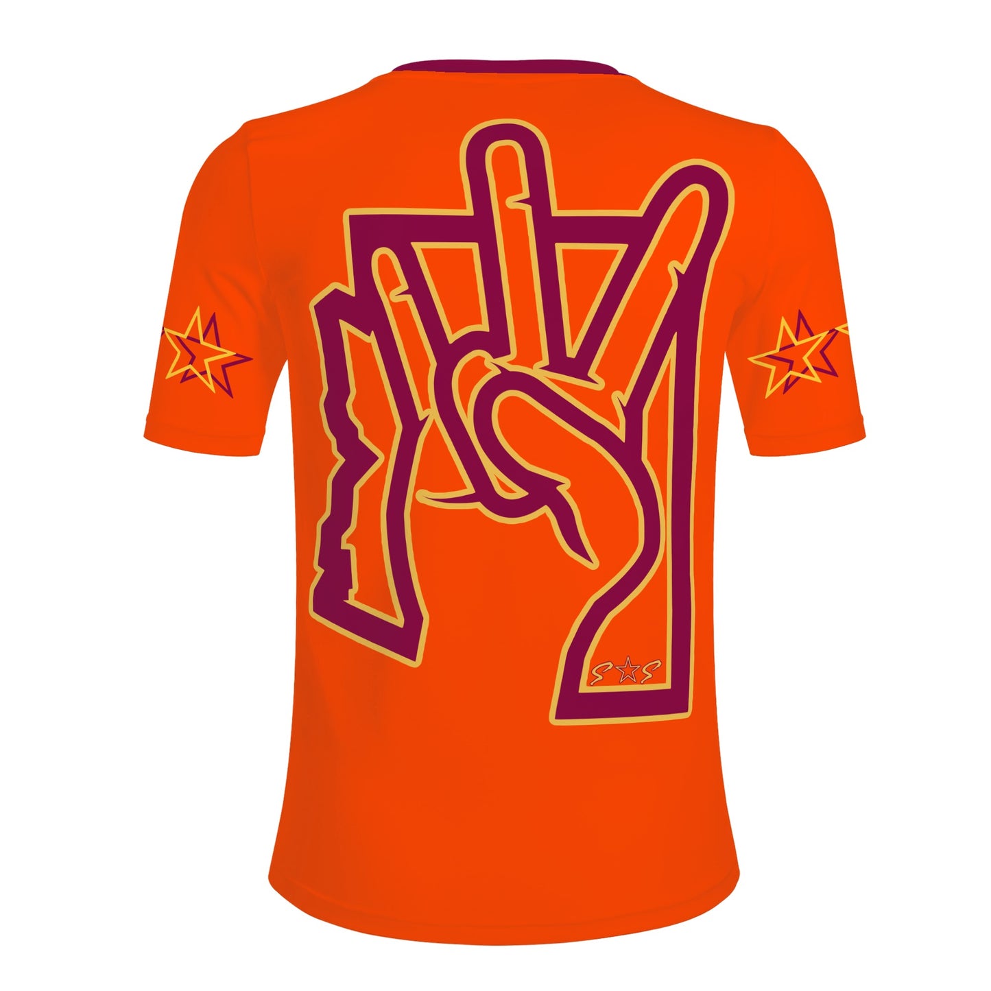 Sun Devil ForkZona S.O.S Edition Mens Dark Orange T-shirts