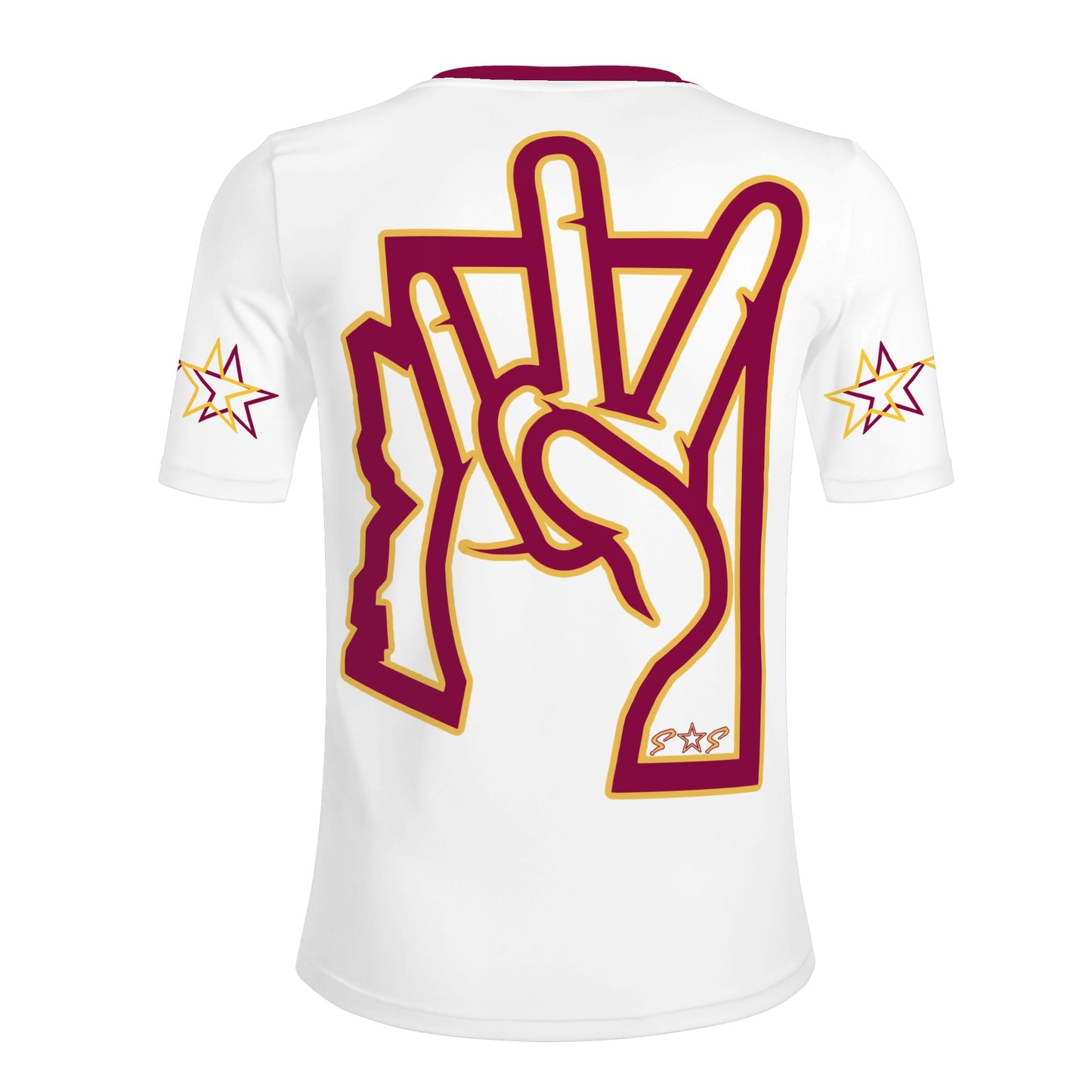 Sun Devil ForkZona S.O.S Edition Mens White T-shirts