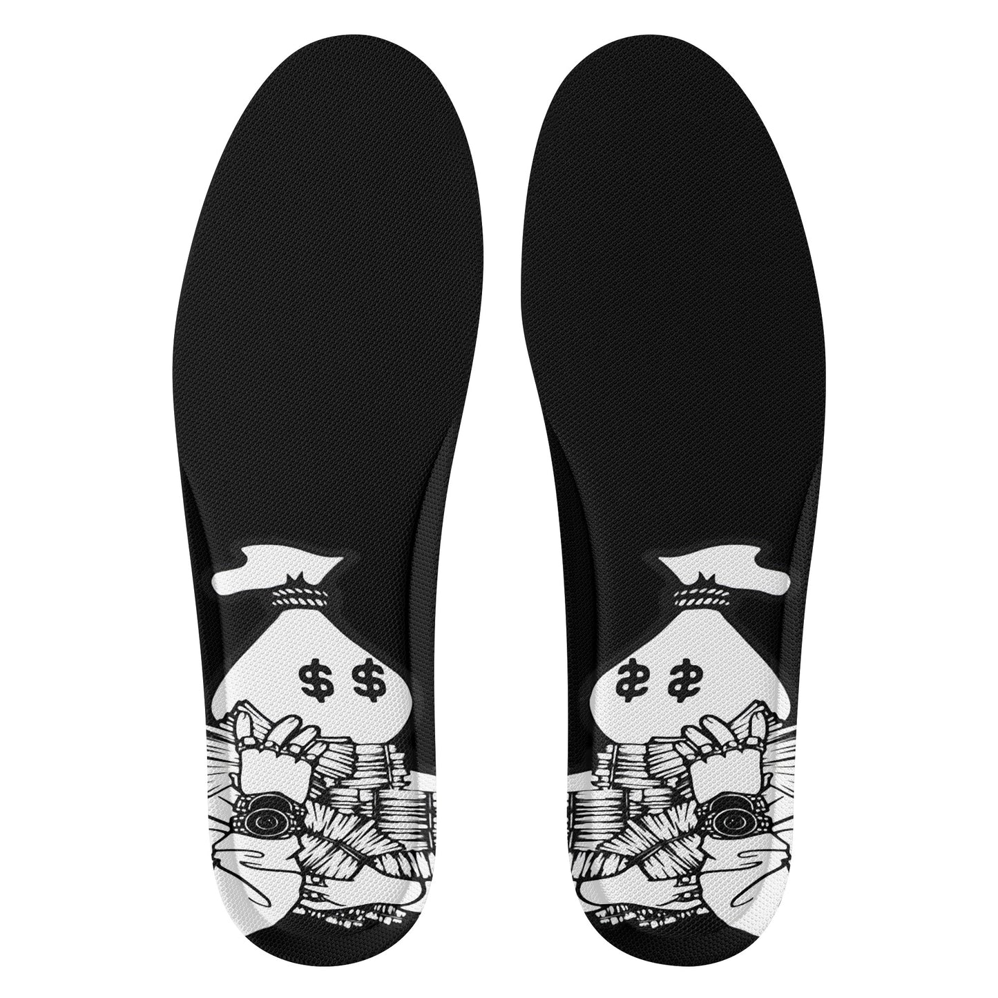 Money Man D.G.D.E (Dont Grind Dont Eat) Mens White Slip On Star Kicks