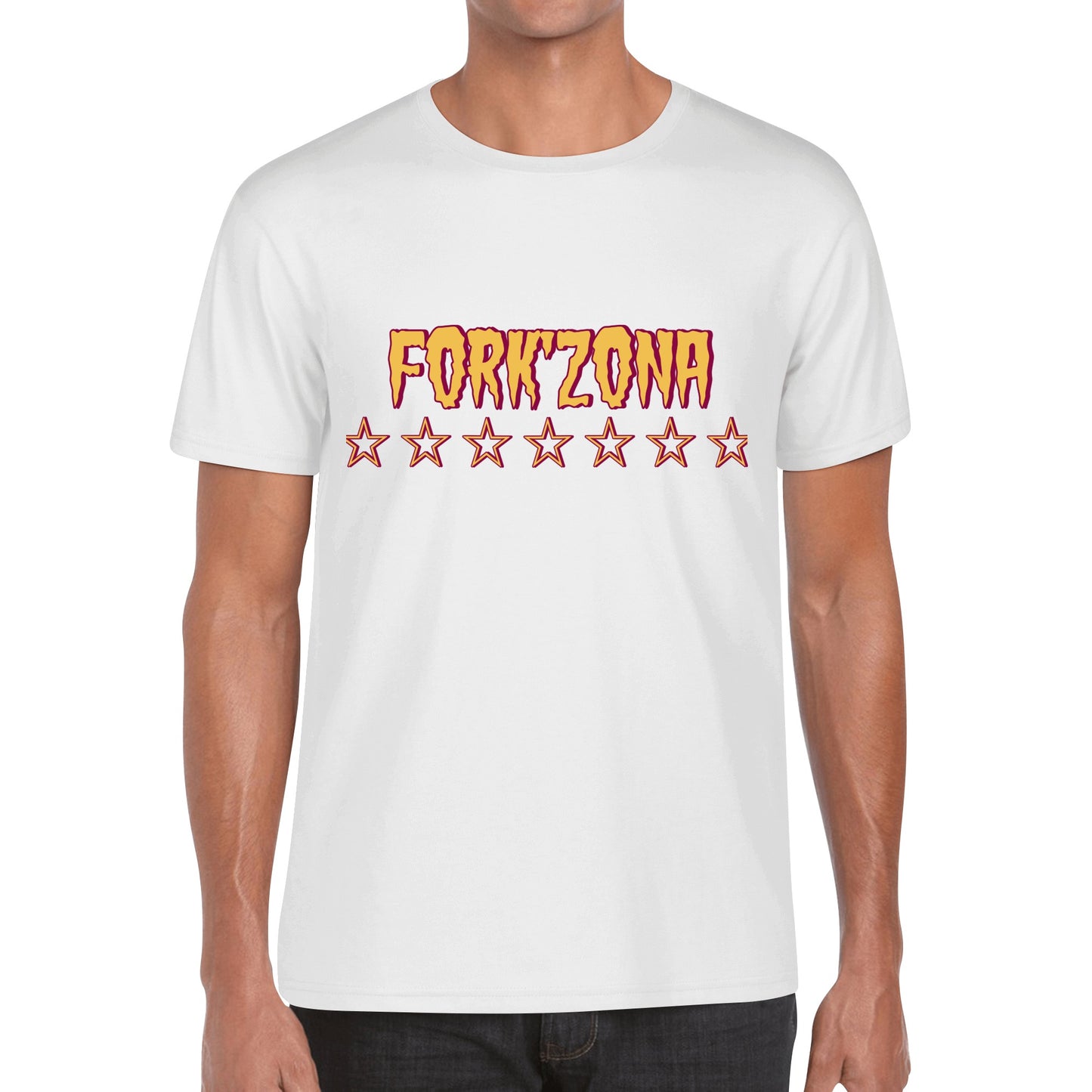 Sun Devil S.O.S ForkZona Edition Mens Cotton T-Shirt