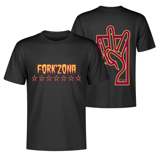 Sun Devil S.O.S ForkZona Edition Mens Cotton T-Shirt