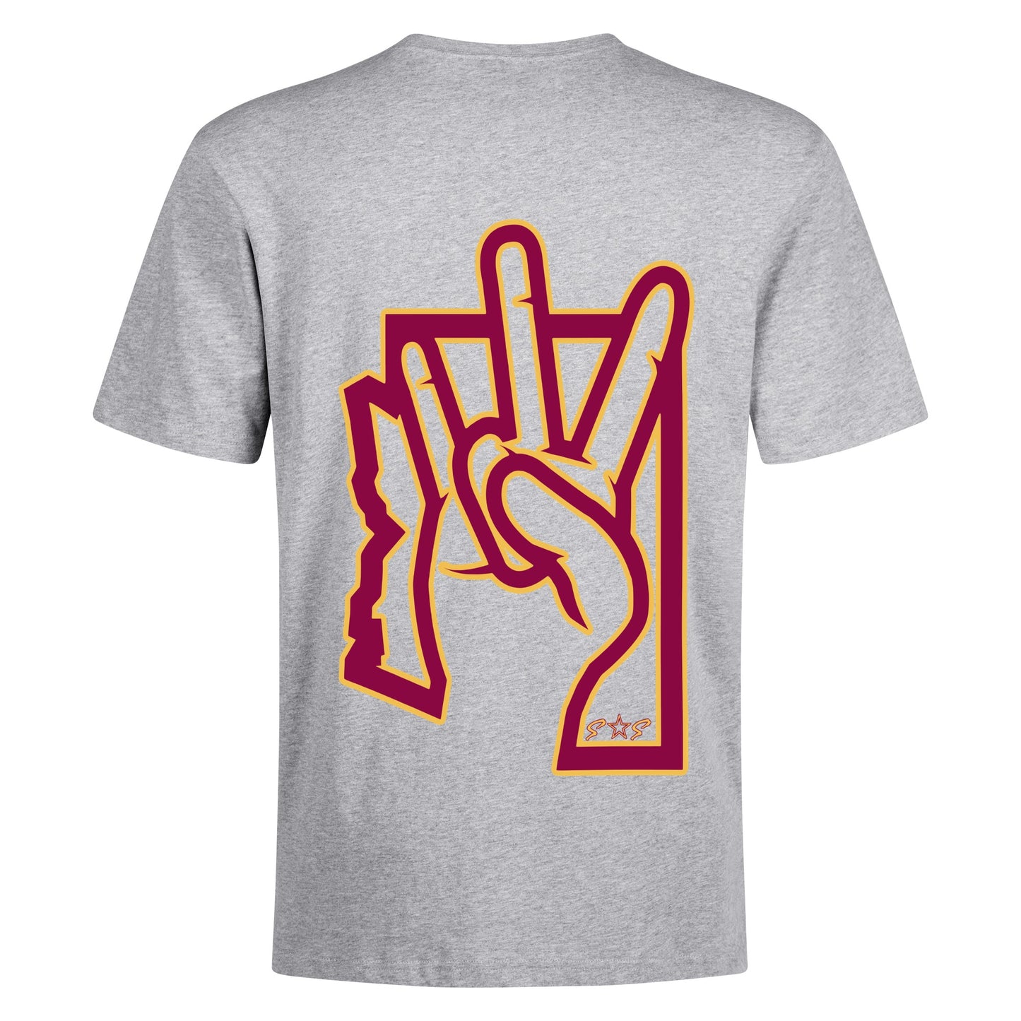 Sun Devil S.O.S ForkZona Edition Mens Cotton T-Shirt