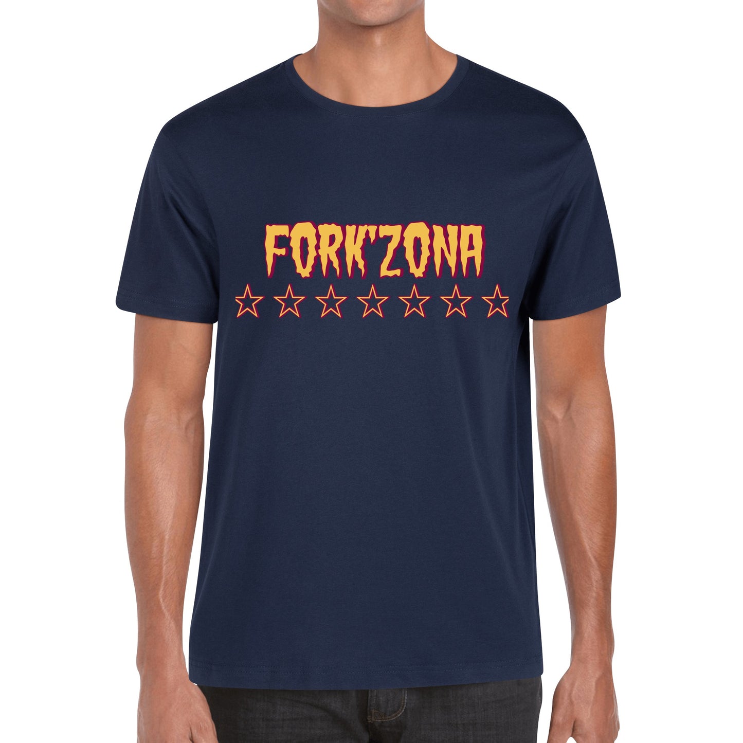 Sun Devil S.O.S ForkZona Edition Mens Cotton T-Shirt