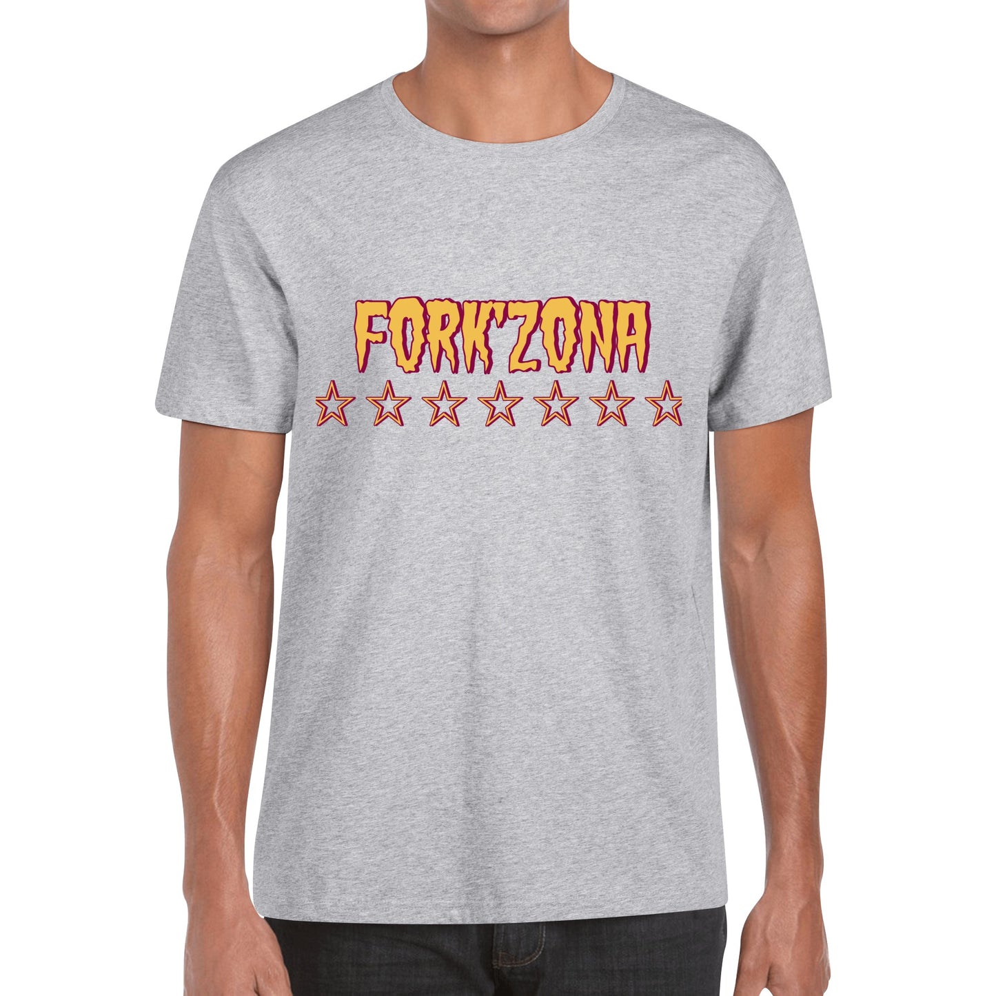 Sun Devil S.O.S ForkZona Edition Mens Cotton T-Shirt