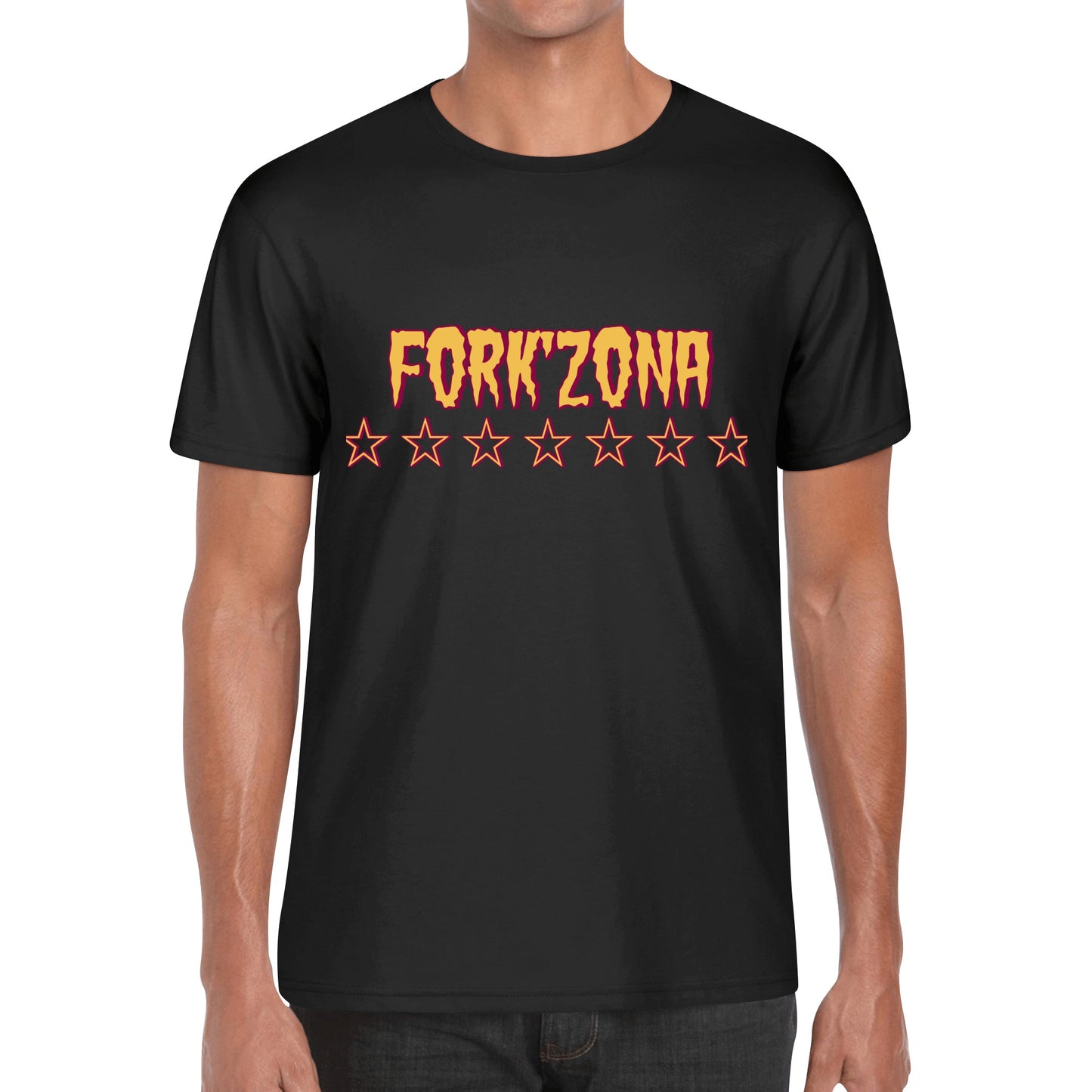 Sun Devil S.O.S ForkZona Edition Mens Cotton T-Shirt